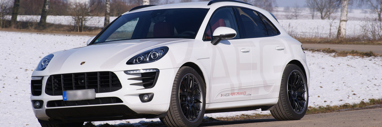 Kaege Porsche Macan S Front and Side View