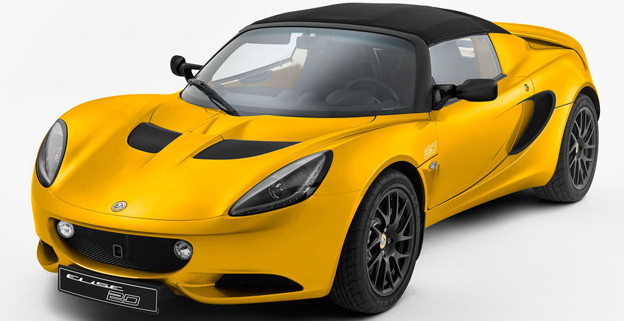 Lotus Elise Anniversary Special Edition Front Side Left View