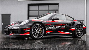 porsche 911 turbo s gets mcchip-dkr three-stage treatment