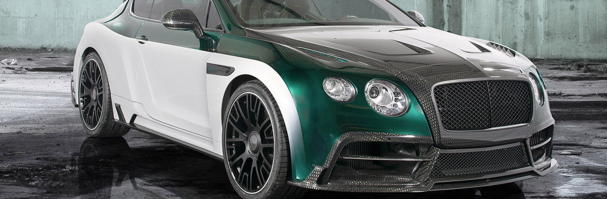 Mansory GT Race Front and Side View