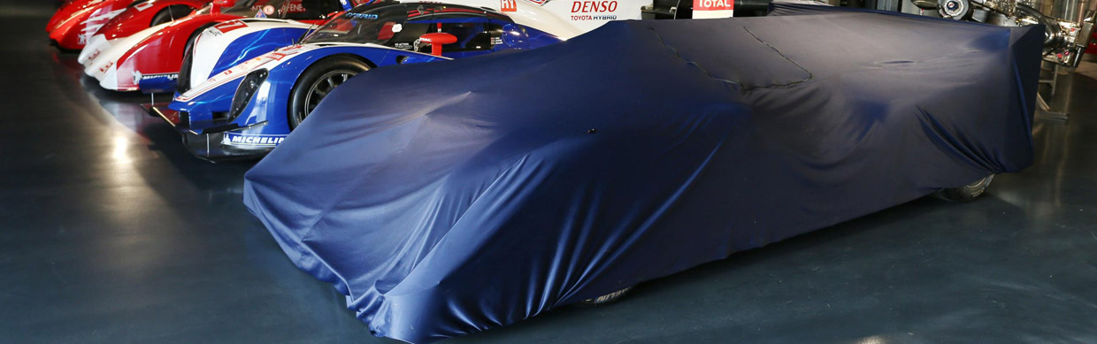  Toyota TS040 Hybrid Under Wraps 