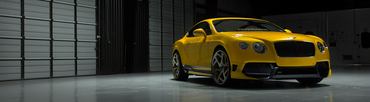 Vorsteiner Bentley Continental GT BR10RS Front and Side View