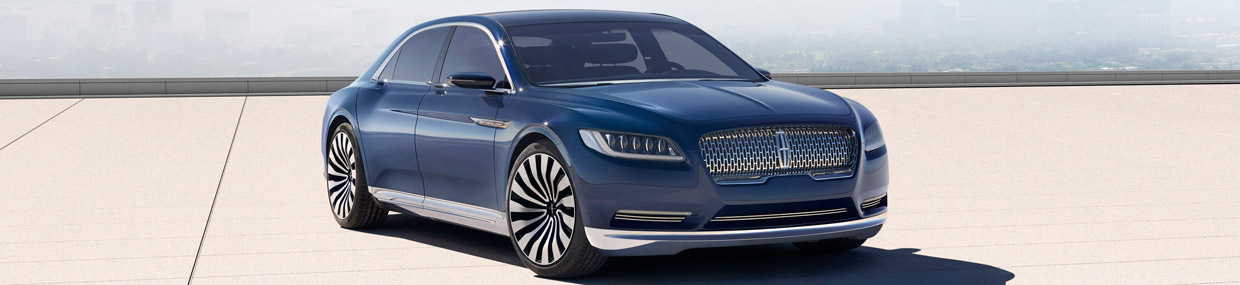 Lincoln Continental Concept Front and Side View