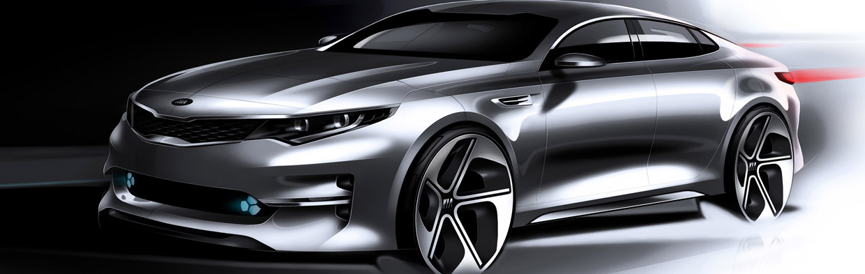 Next Generation Kia Optima Sketch 