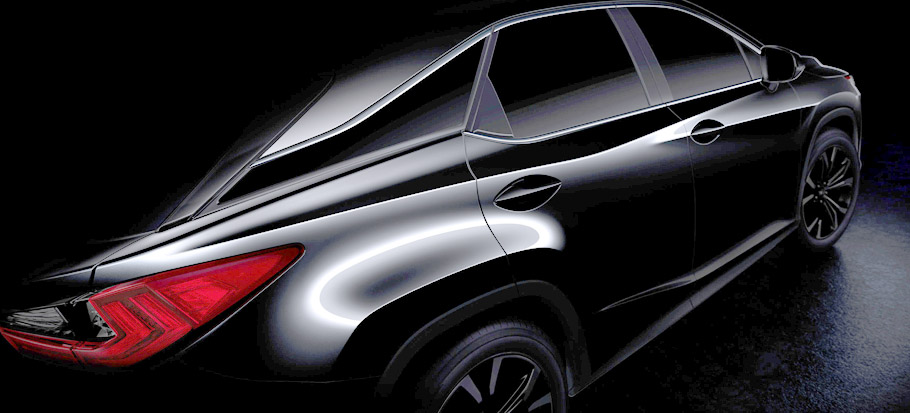 2016 Lexus RX Lightened Teaser Image
