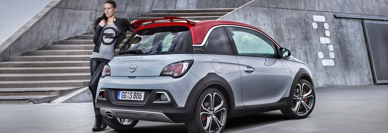 Opel Adam Rocks S Back and Side View