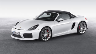 porsche brings the boxter spyder in new york