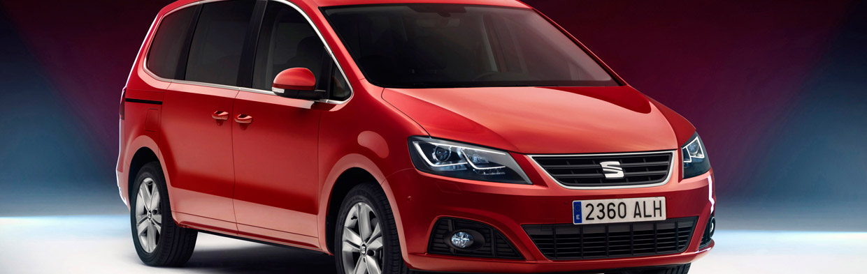Seat Alhambra Front and Side View