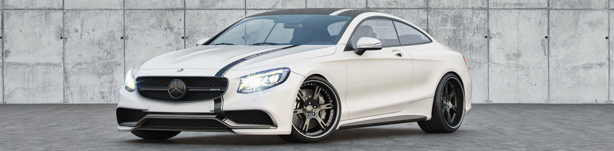 Wheelsandmore Mercedes AMG S63 Front and Side View