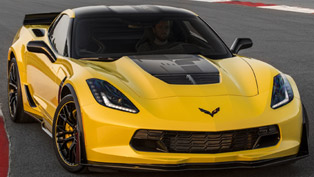 chevrolet showed the 2016 corvette z06 c7 r edition