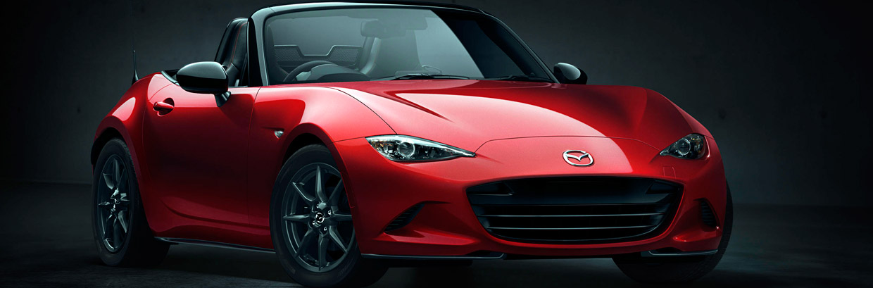 Mazda MX-5 Side and Front View