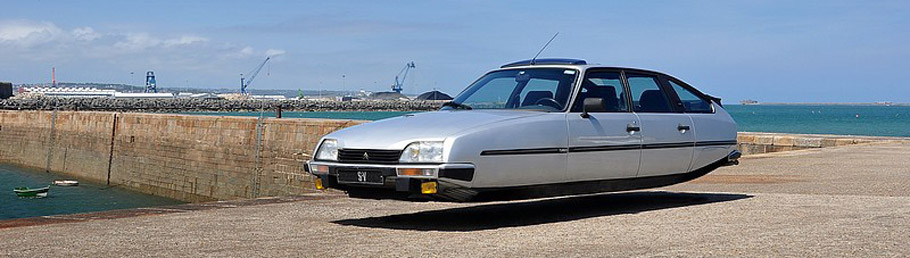 Citroen Cx Gti Turbo Flying Car