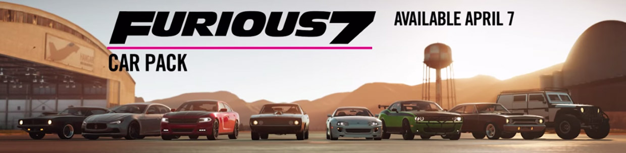 Forza Horizon 2: Furious 7 Car Pack