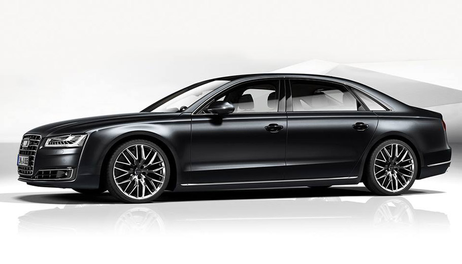 Audi A8 L Side View