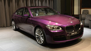 What Do You Think of This Twilight Purple BMW 760Li?