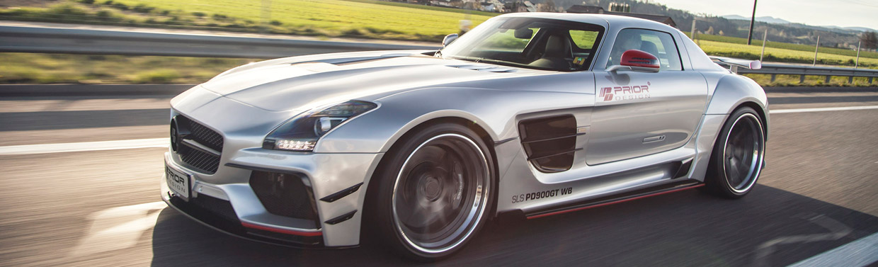 Prior-Design Mercedes-Benz SLS AMG Side View