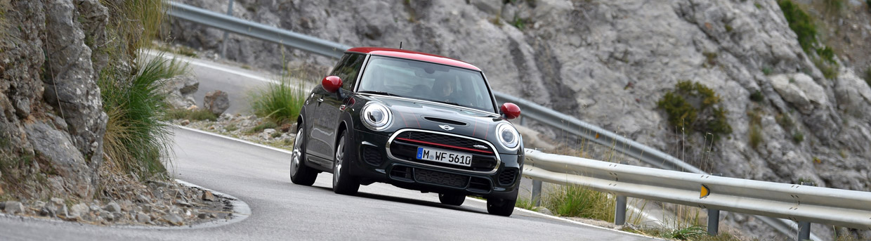 MINI JCW front view