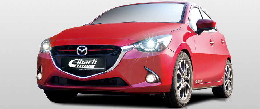 Eibach Mazda2 Front View