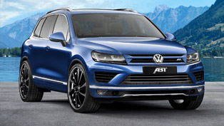 abt volkswagen touareg is capable of 290hp