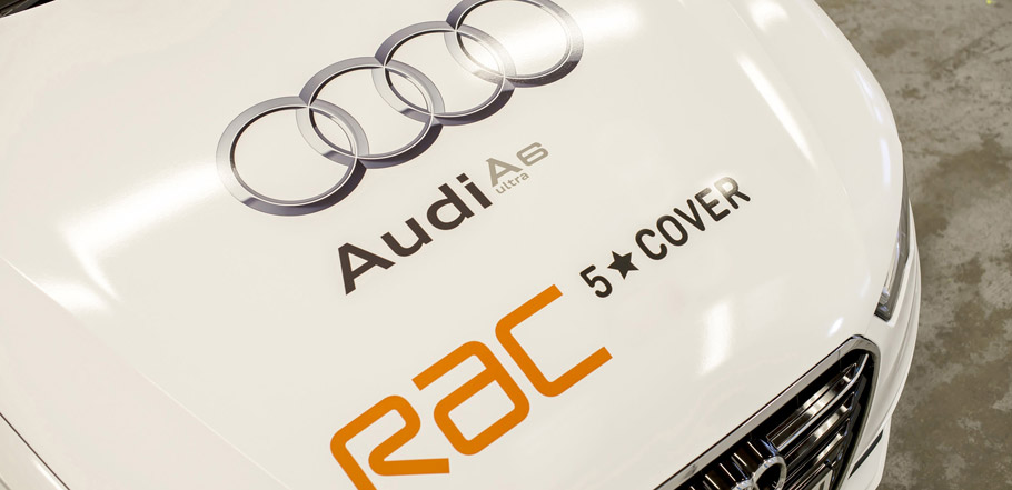 Audi A6 2.0 TDI ultra Guinness World Record Sponsored by RAC