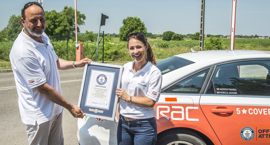 Guinness World Record for Audi 