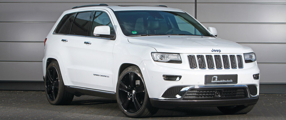 B&B Jeep Grand Cherokee Front and Side View