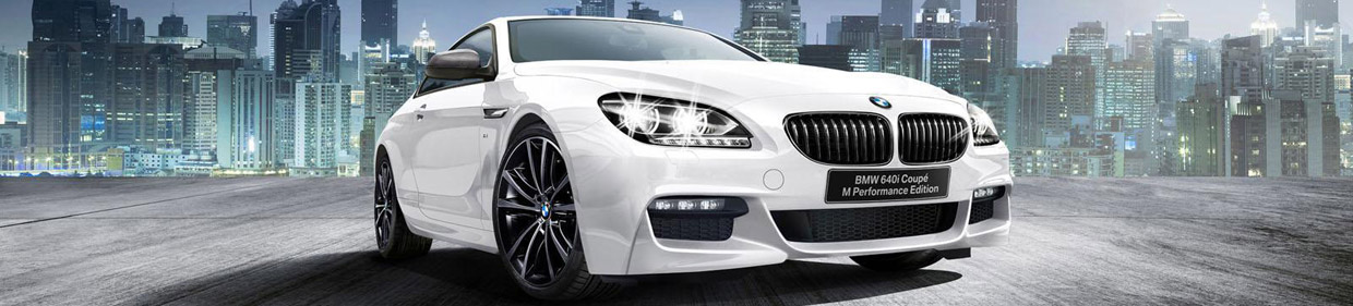 BMW 640i M Performance Coupe Front View