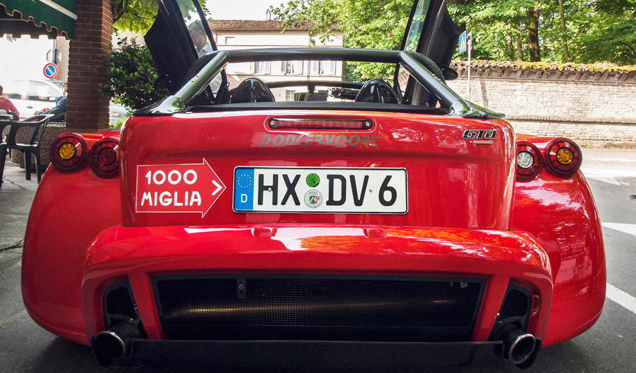 Donkervoort D8 GTO 1000 Miglia Edition Rear View 