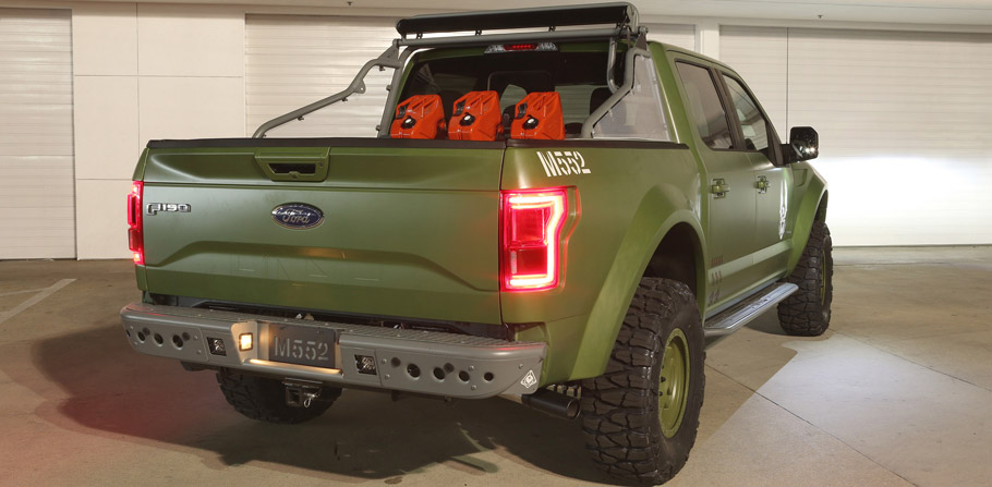 Ford F-150 Halo Sandcat Rear View