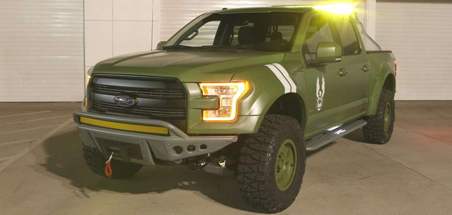 Ford F-150 Halo Sandcat Front View