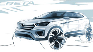 hyundai creta teased with first official sketches