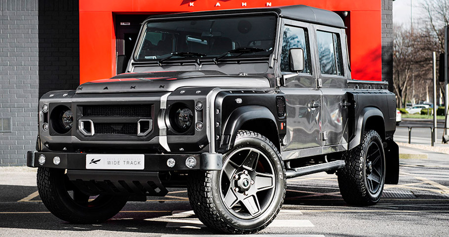 Kahn Land Rover Defender XS 110 Pick Up  Front View