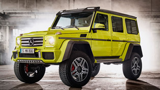 Mercedes-Benz G 500 4x42 Prepares for Mass Production!