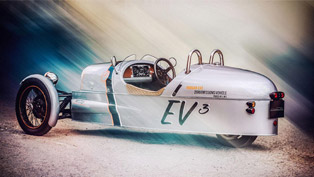Morgan EV3 Concept is an Electric 3 Wheeler Debuting at Goodwood 