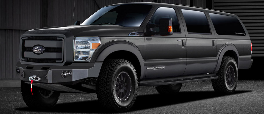 2016 Hennessey VelociRaptor SUV Front and Side View