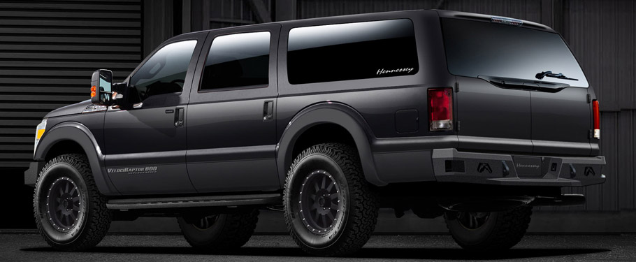 2016 Hennessey VelociRaptor SUV Rear and Side View