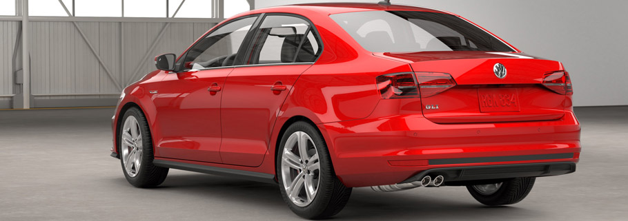 2016 Volkswagen Jetta GLI Rear View