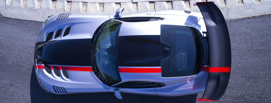 2016 Dodge Viper ACR From Above 