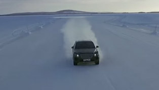 bentley bentayga previewed during winter testing in sweden [video]