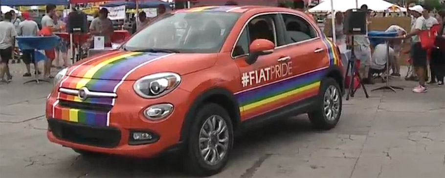 Fiat 500X Rainbow