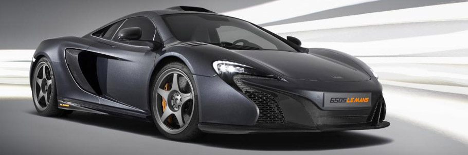 McLaren 650S Le Mans Side and Fron View