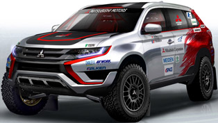 Mitsubishi Outlander PHEV Enters Baja Portalegre 500