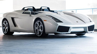 2006 lamborghini concept s is going for an auction