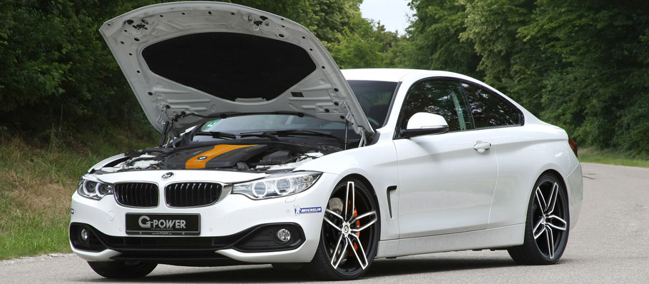 G-Power BMW 435d xDrive F32  with Open Hood