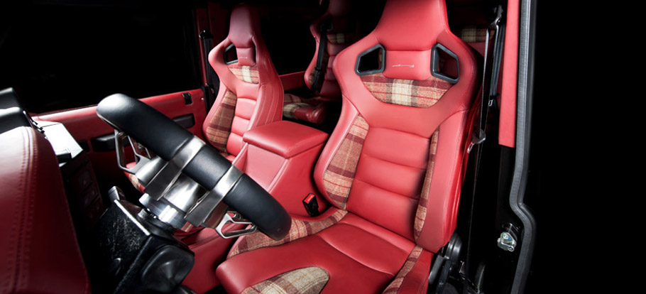 Kahn Flying Huntsman 6X6 Concept  Interior