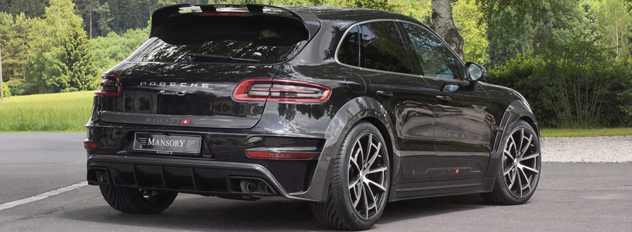 MANSORY Porsche Macan  Rear View