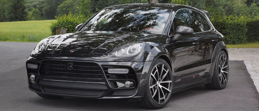 MANSORY Porsche Macan Font View