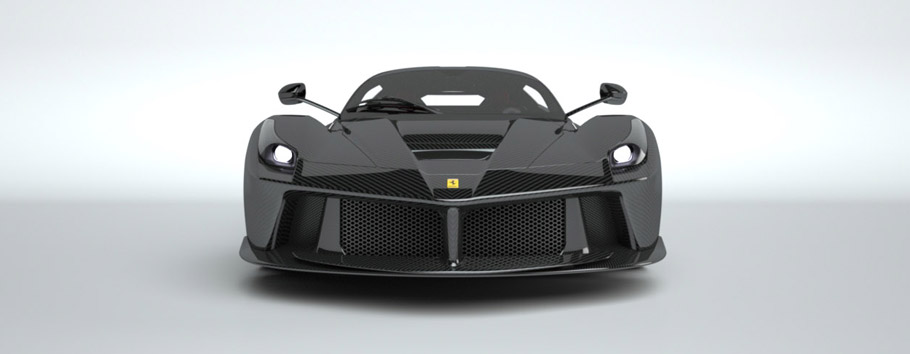 Ferrari LaFerrari in Carbon Fibre Skin 