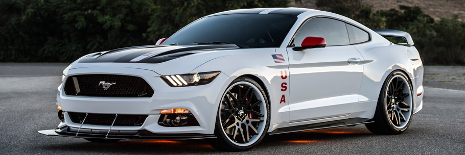 Ford Apollo Edition Mustang Front View