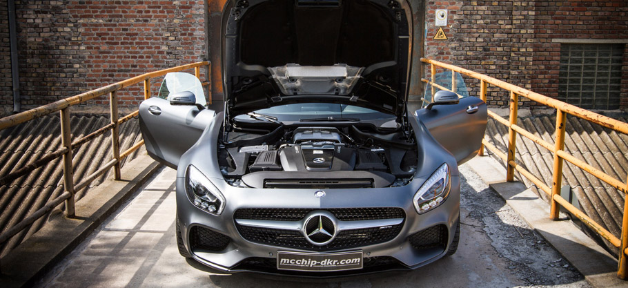 mcchip-dkr Mercedes-AMG GT with uprated engine 